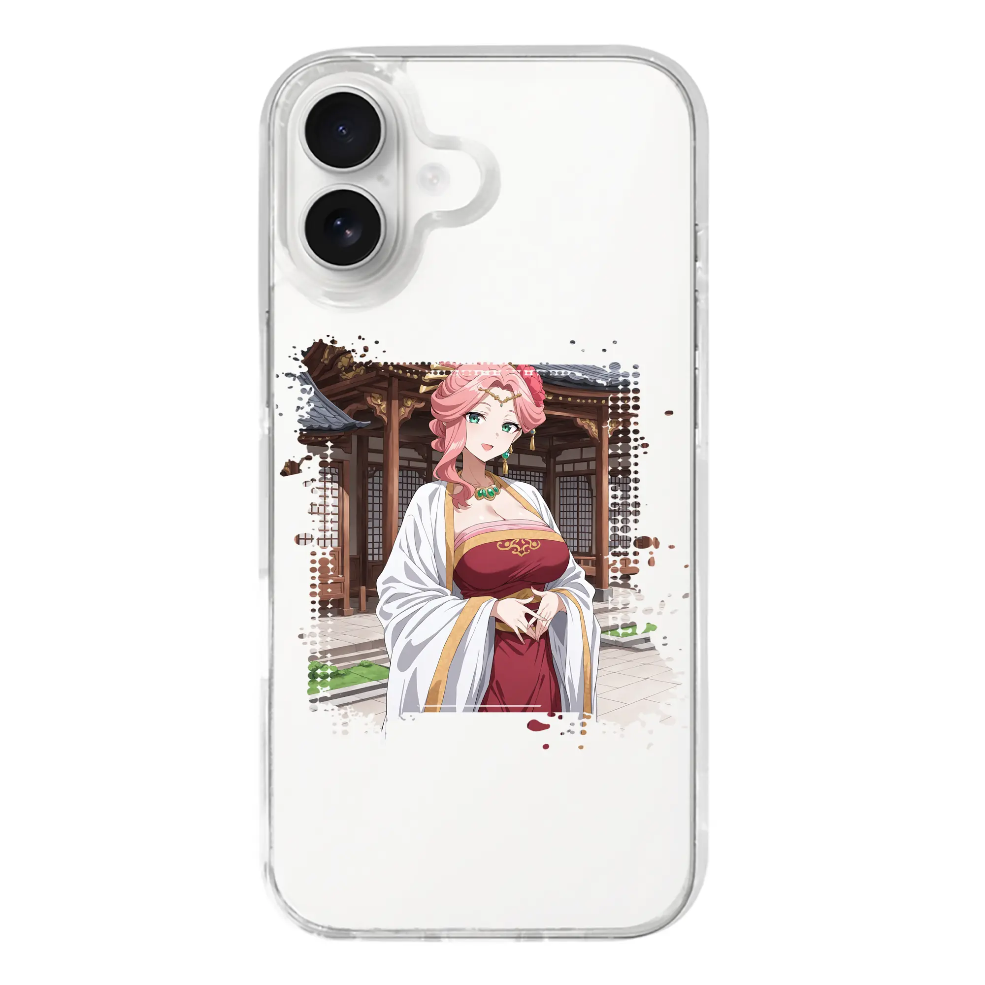 薬屋のひとりごと グッズ,玉葉妃 - iPhone 17シリーズ 透明スマホケース – 薄型・耐衝撃・精密フィット保護カバー